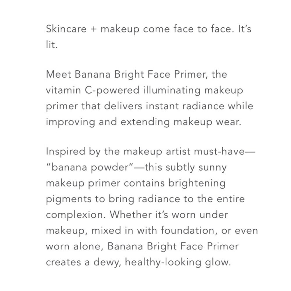 OLE HENRIKSEN Banana Bright Face Primer - Picture 13 of 14